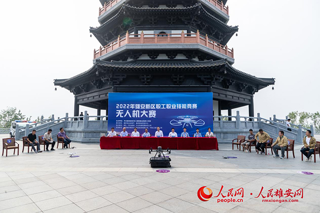 無人機大賽現(xiàn)場。高盟 攝