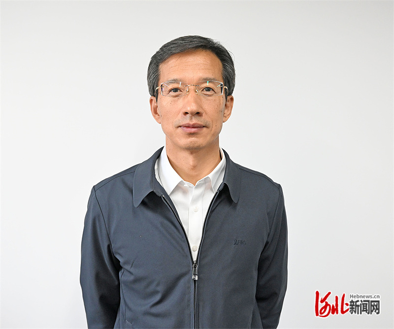 雄安新區(qū)生態(tài)環(huán)境局局長趙憲偉。河北日報記者 張 昊攝