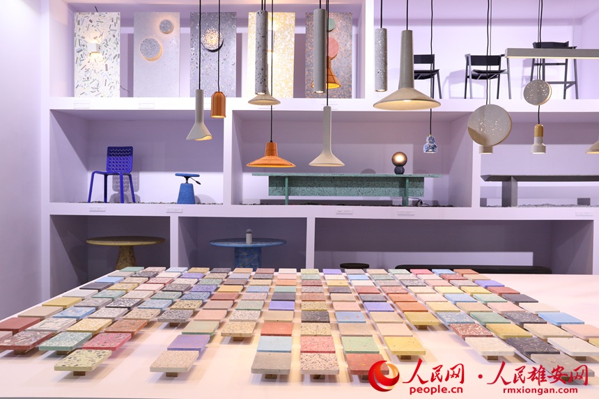 本土創(chuàng)造展區(qū)。人民網(wǎng) 李兆民攝