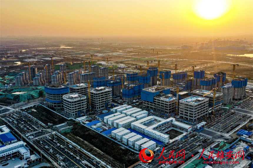 圖為項目建設(shè)現(xiàn)場。