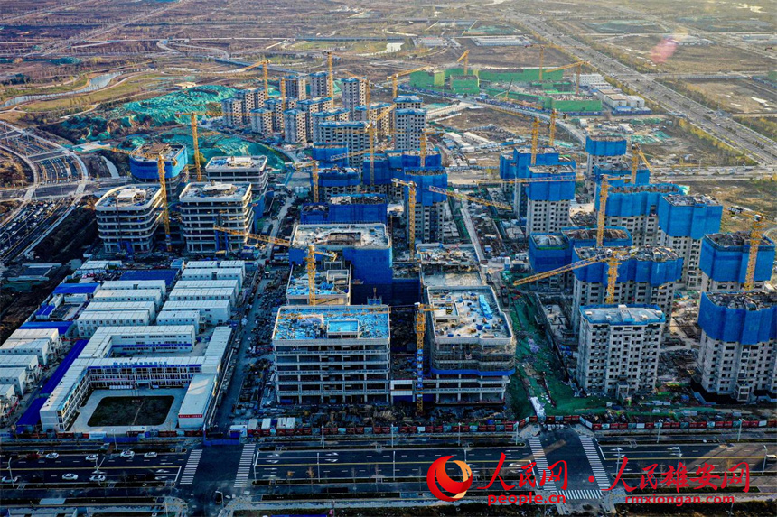 圖為項目建設(shè)現(xiàn)場。
